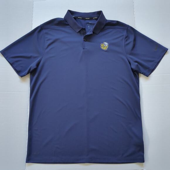 Nike Other - Men's Large Nike Golf Shirt University of Michigan Biff the Wolverine Logo Rare